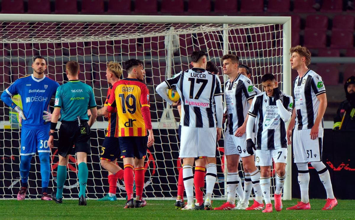 乌迪内斯客场完胜，连胜达到三场