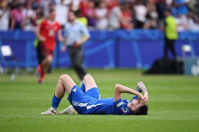 瑞士队在小组淘汰赛中遭遇惨败