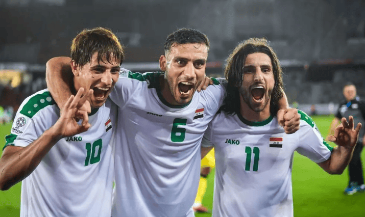 伊拉克足球队备战西亚锦标赛