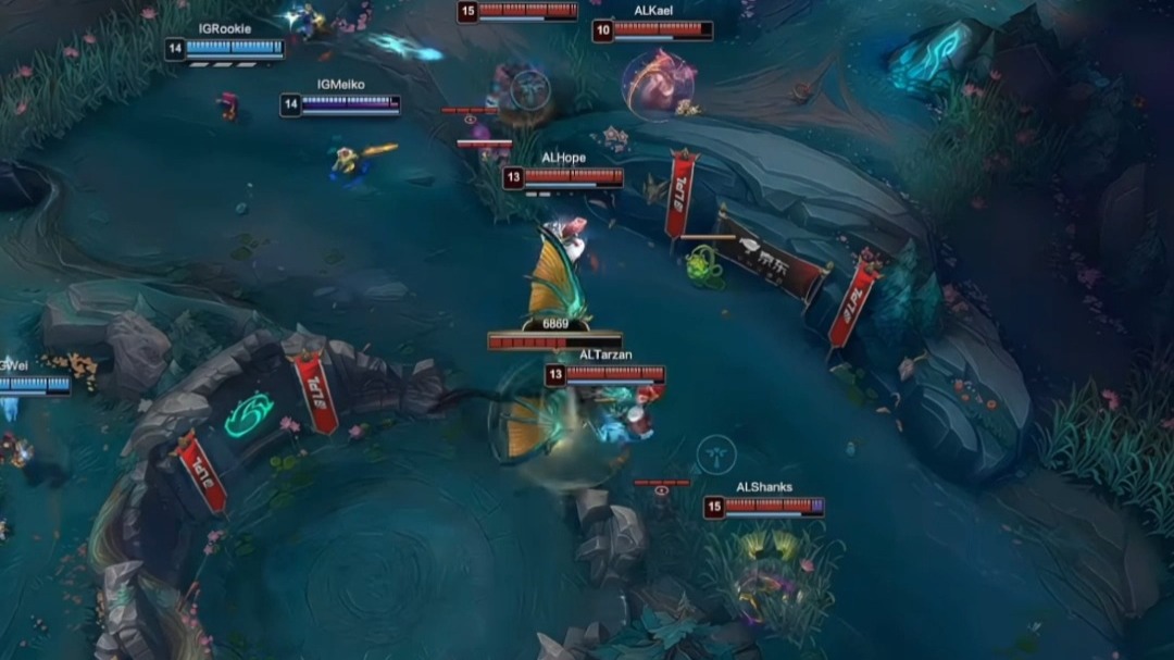 TES轻取IG，Tarzan团战一打五入围赛2:1（成都）